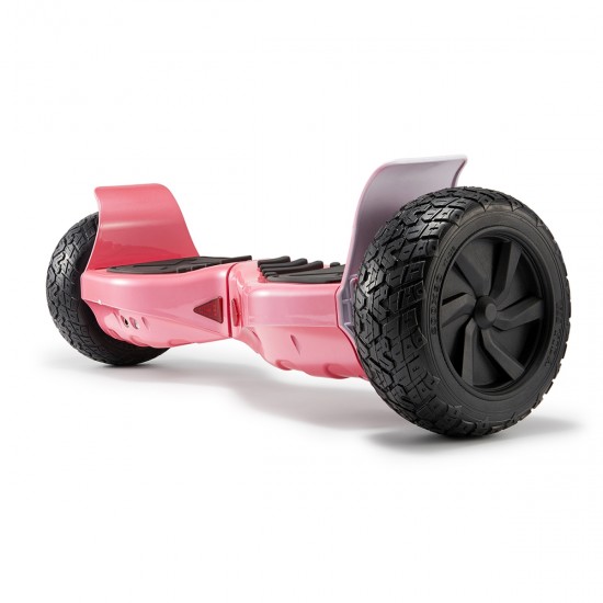 Elektromos Hoverboard GoKart Szett Lengéscsillapítókkal, 8.5 colos, Hummer Red, Standard Hatótávolság, Fekete HoverKart Lengéscsillapítókkal, Smart Balance 3