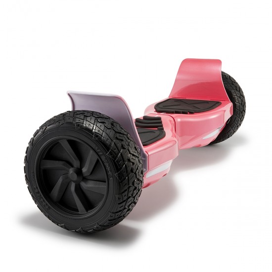 Elektromos Hoverboard GoKart Szett Lengéscsillapítókkal, 8.5 colos, Hummer Red, Standard Hatótávolság, Fekete HoverKart Lengéscsillapítókkal, Smart Balance 4