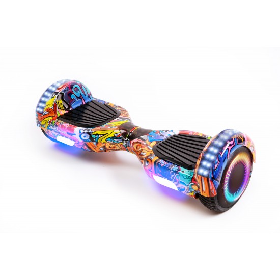 6.5 colos Hoverboard, Regular HipHop Orange PRO, Nagy Hatótávolság, Smart Balance