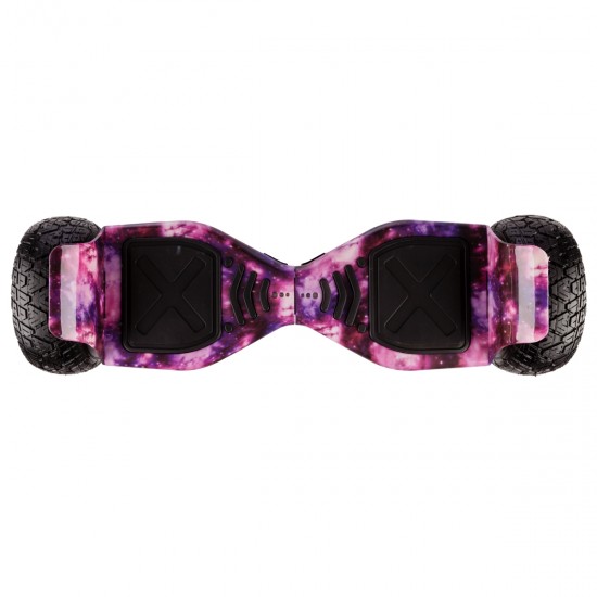 Elektromos Hoverboard Standard GoKart Szett, 8.5 colos, Hummer Galaxy Pink PRO, Standard Hatótávolság, és Kék Hoverkart, Smart Balance 4