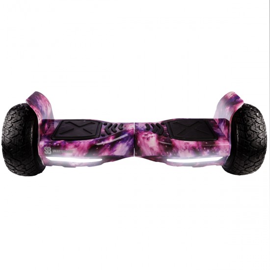 8.5 colos Hoverboard Off-Road, Hummer Galaxy Pink PRO, Standard Hatótávolság, Smart Balance 4