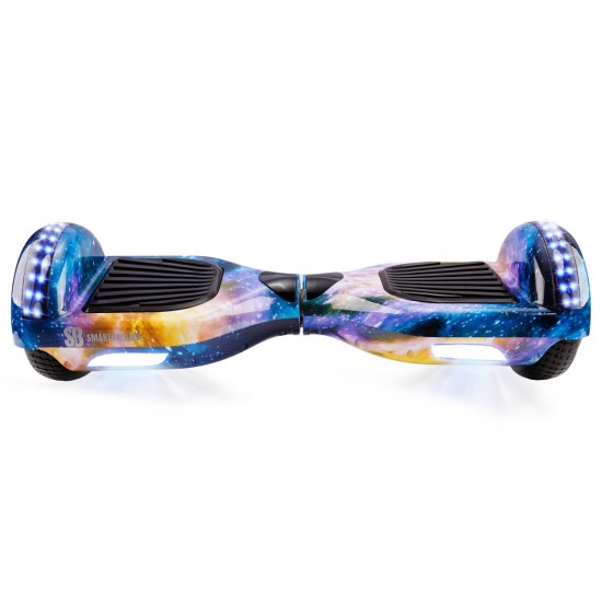 Elektromos Hoverboard Standard GoKart Szett, 6.5 colos, Regular Galaxy Orange PRO, Standard Hatótávolság, és Fekete Hoverkart, Smart Balance 5