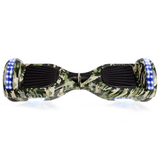 Elektromos Hoverboard Standard GoKart Szett, 6.5 colos, Regular Camouflage PRO, Nagy Hatótávolság, és Rózsaszín Hoverkart, Smart Balance 5