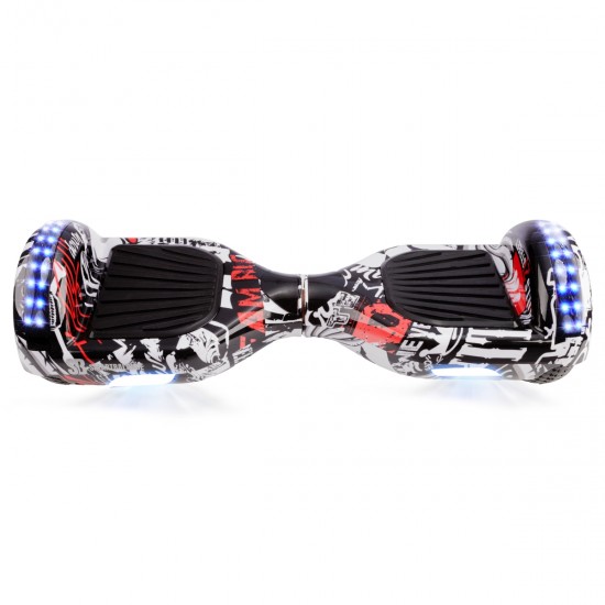 Elektromos Hoverboard Standard GoKart Szett, 6.5 colos, Regular Last Dead PRO, Nagy Hatótávolság, és Narancs Hoverkart, Smart Balance 5