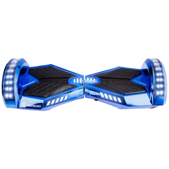 Elektromos Hoverboard Standard GoKart Szett, 6.5 colos, Transformers ElectroBlue PRO, Standard Hatótávolság, és Piros Hoverkart, Smart Balance 5