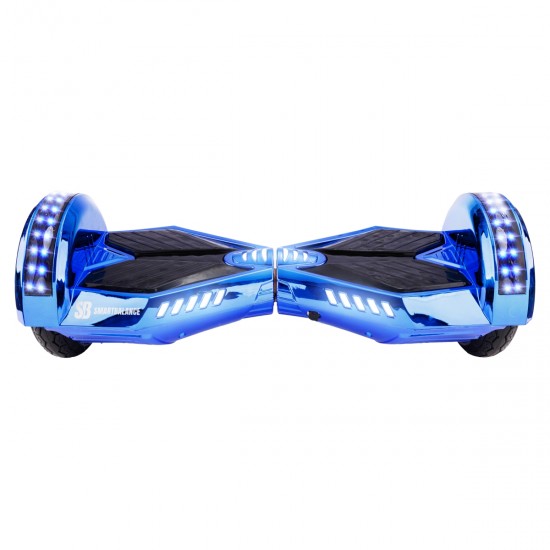 Elektromos Hoverboard GoKart Szett Lengéscsillapítókkal, 8 colos, Transformers ElectroBlue PRO, Standard Hatótávolság, Piros HoverKart Lengéscsillapítókkal, Smart Balance 5