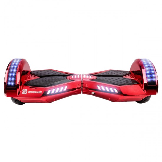 Elektromos Hoverboard Standard GoKart Szett, 6.5 colos, Transformers ElectroRed PRO, Nagy Hatótávolság, és Fekete Hoverkart, Smart Balance 5