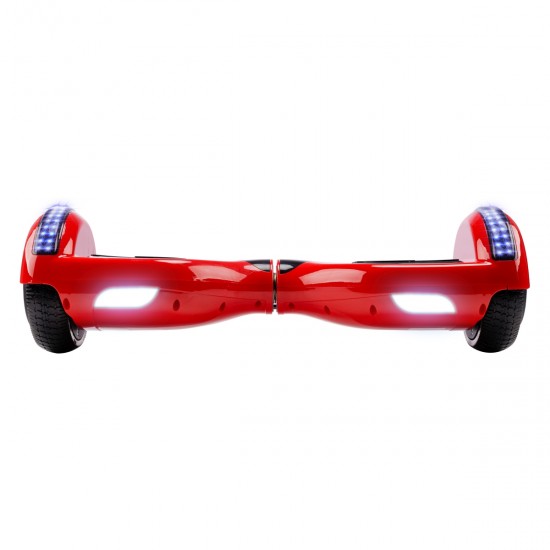 Elektromos Hoverboard GoKart Szett Lengéscsillapítókkal, 6.5 colos, Regular Red Junior, Standard Hatótávolság, Piros HoverKart Lengéscsillapítókkal, Smart Balance 6