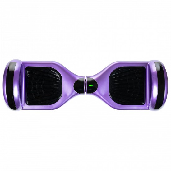 Elektromos Hoverboard GoKart Szett Lengéscsillapítókkal, 6.5 colos, Regular Purple PRO, Standard Hatótávolság, Fekete HoverKart Lengéscsillapítókkal, Smart Balance 4