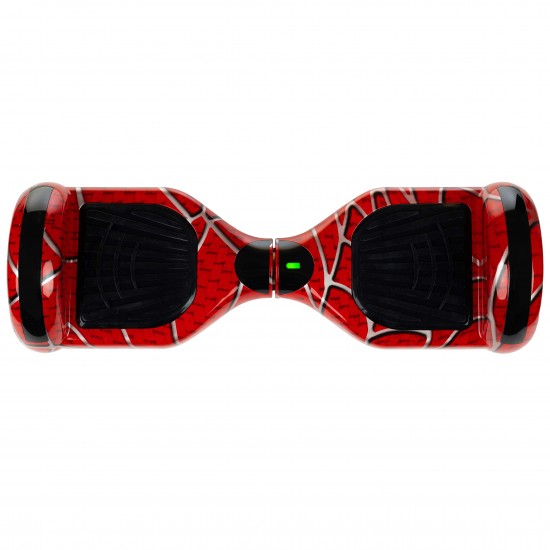 6.5 colos Hoverboard, Regular Red Spider PRO, Nagy Hatótávolság, Smart Balance 3