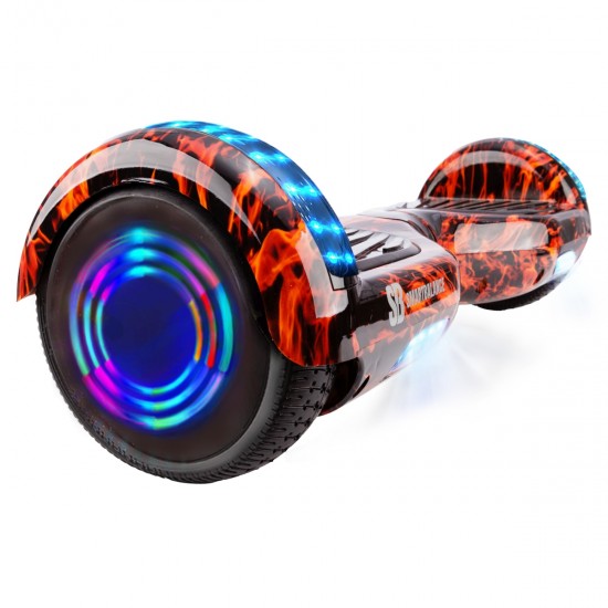 6.5 colos Hoverboard, Regular Flame Junior, Standard Hatótávolság, Smart Balance