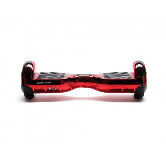 Elektromos Hoverboard GoKart Szett Lengéscsillapítókkal, 6.5 colos, Regular ElectroRed Junior, Standard Hatótávolság, Piros HoverKart Lengéscsillapítókkal, Smart Balance 3