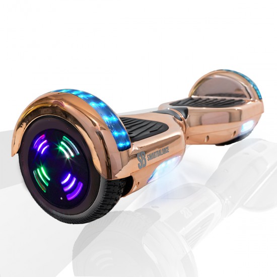 Elektromos Hoverboard GoKart Szett Lengéscsillapítókkal, 6.5 colos, Regular Iron Junior, Standard Hatótávolság, Piros HoverKart Lengéscsillapítókkal, Smart Balance 2