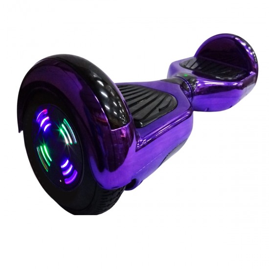 Elektromos Hoverboard GoKart Szett Lengéscsillapítókkal, 6.5 colos, Regular ElectroPurple Junior, Standard Hatótávolság, Piros HoverKart Lengéscsillapítókkal, Smart Balance 2