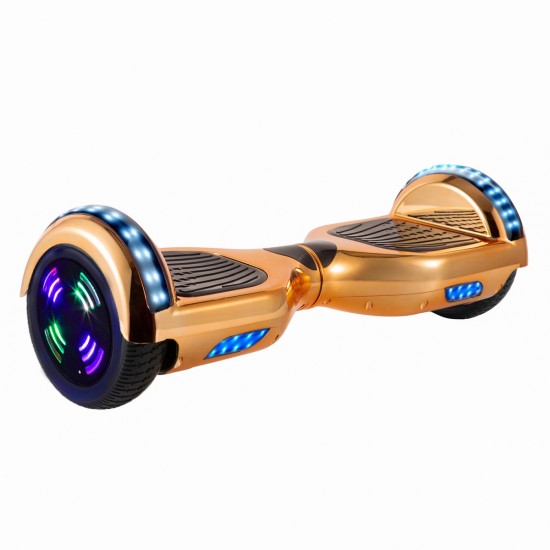 Elektromos Hoverboard csomag Komfortos Üléssel, 6.5 colos, Regular ElectroIron Junior, Standard Hatótávolság, Fekete Szivacsos ülés, Smart Balance 5